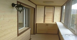 Отделка балкона под ключ Усть-Кут, цена от 5738 руб.