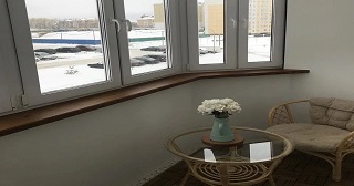 Отделка балкона Усть-Кут цена от 410 руб. м/2. за 50 часов